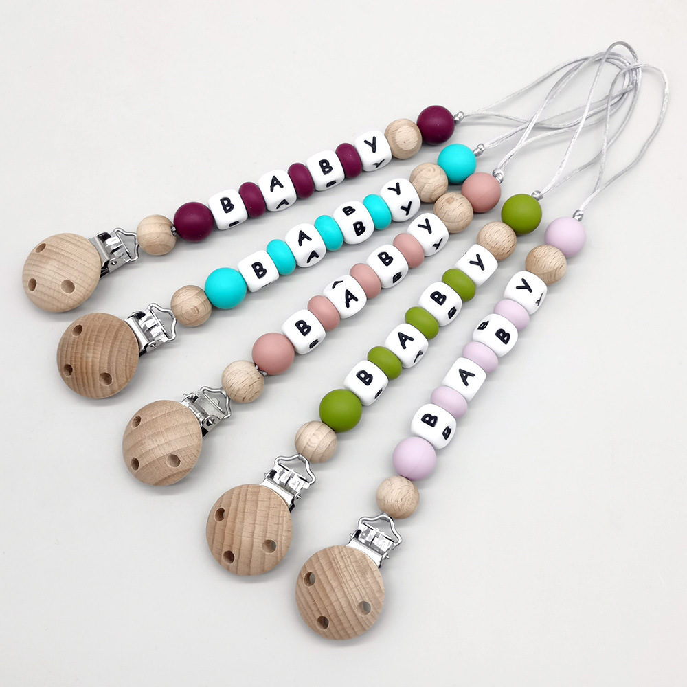 Klipsy do smoczków z imieniem, – Baby Products Toys recenzja i cena