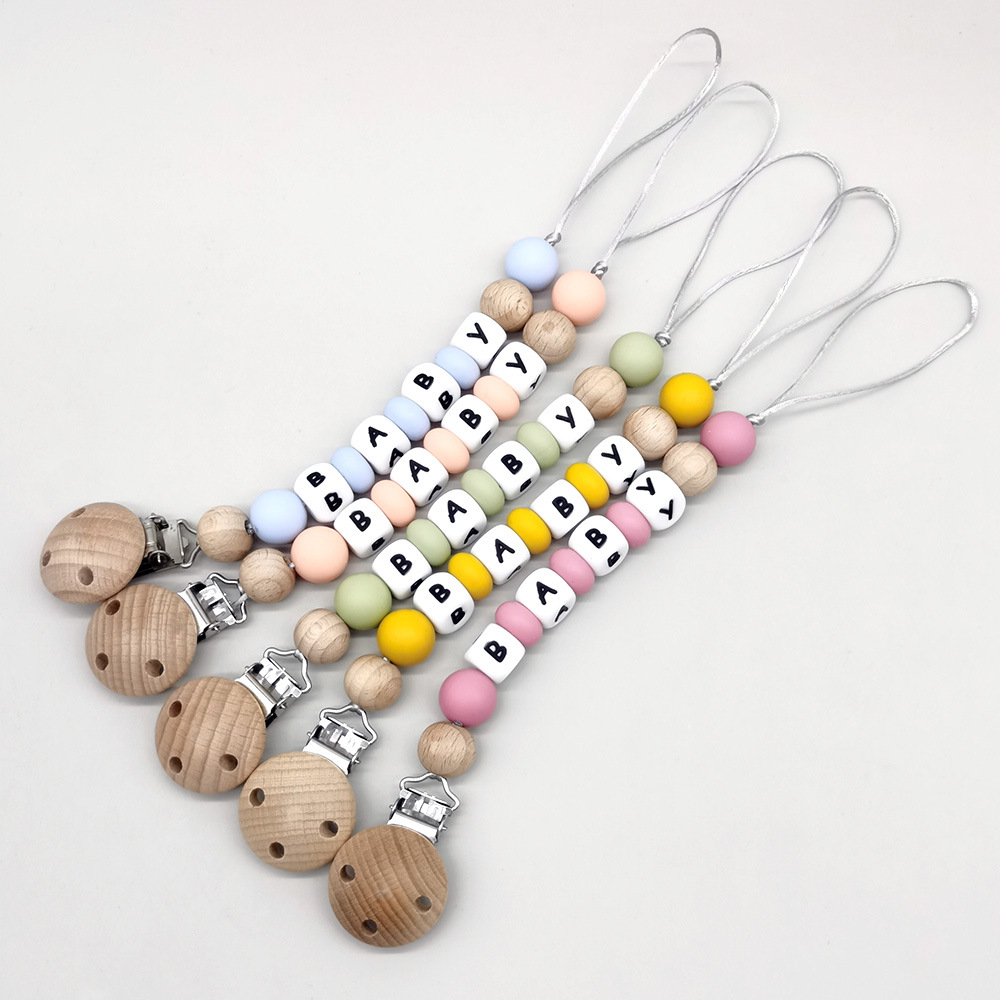 Klipsy do smoczków z imieniem, – Baby Products Toys recenzja i cena
