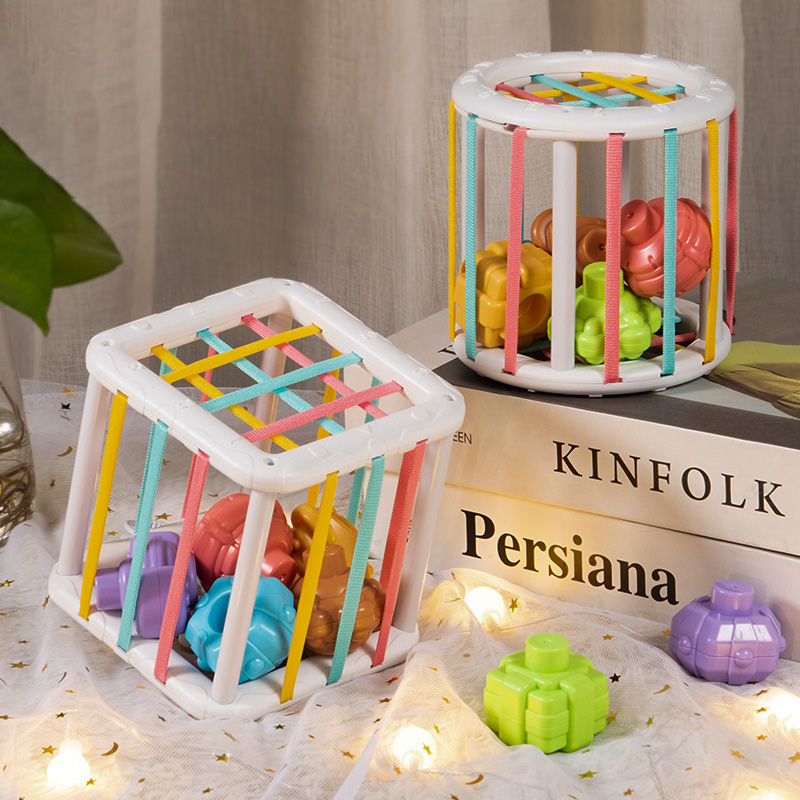 Kolorowa kostka Montessori do  – Baby Products Toys recenzja i cena