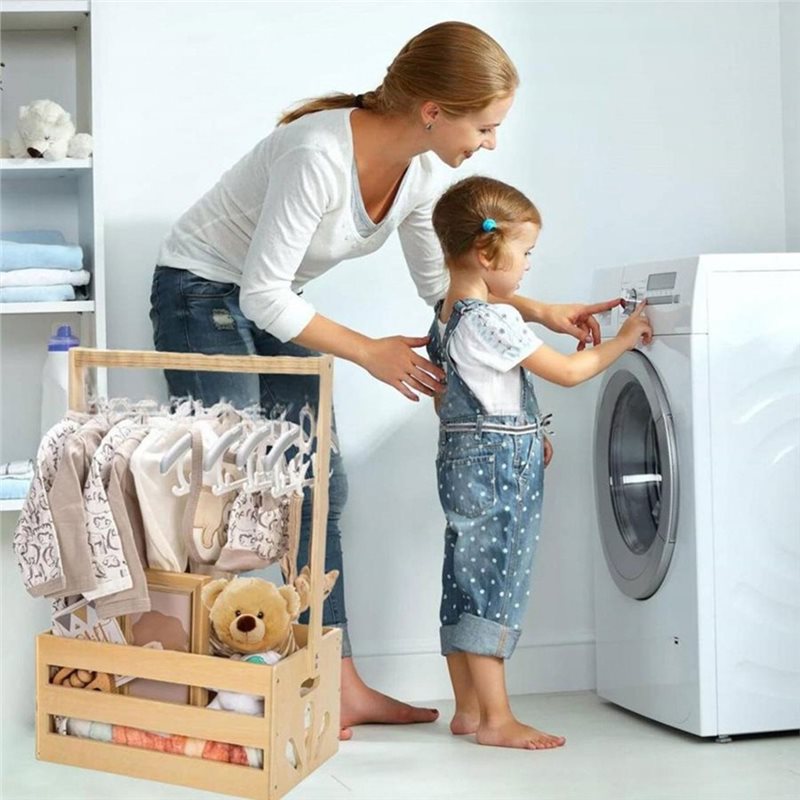 A25F - Drewniany kosz na preze – Baby Products Gift Hamper recenzja i cena