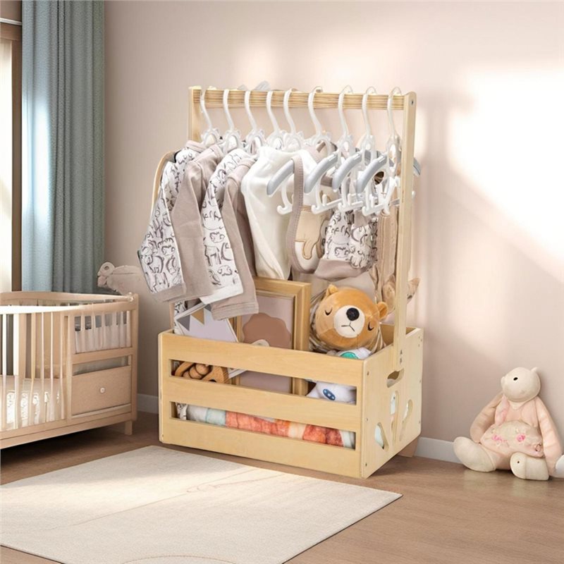 A25F - Drewniany kosz na preze – Baby Products Gift Hamper recenzja i cena